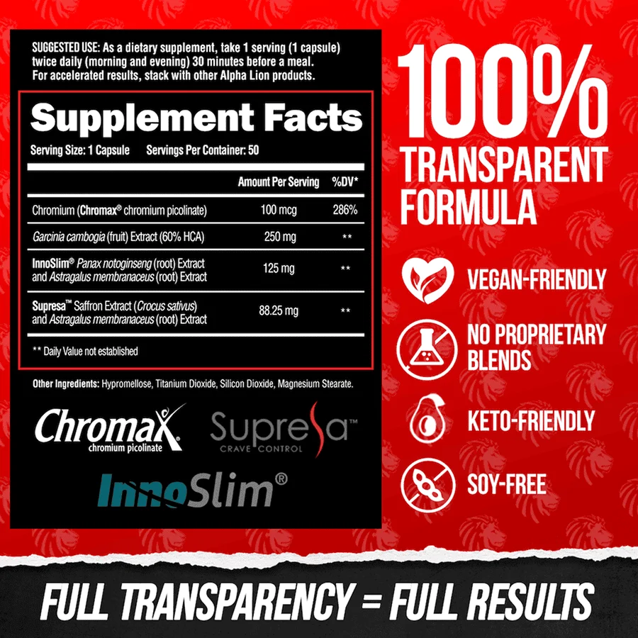 CRAVINGS KILLER - Appetite & Cravings Suppressant † - Image 3