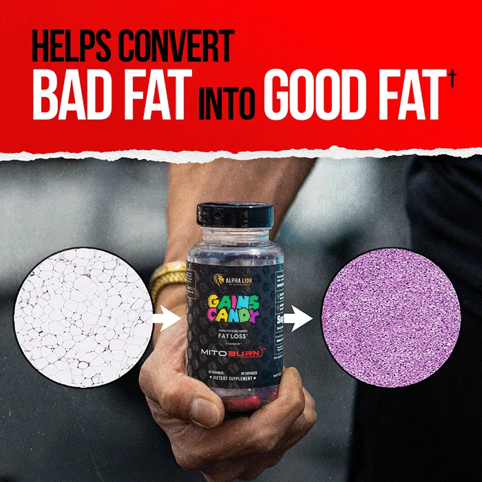 GAINS CANDY™ MITOBURN®  - Fat Loss Amplifier† - Image 7