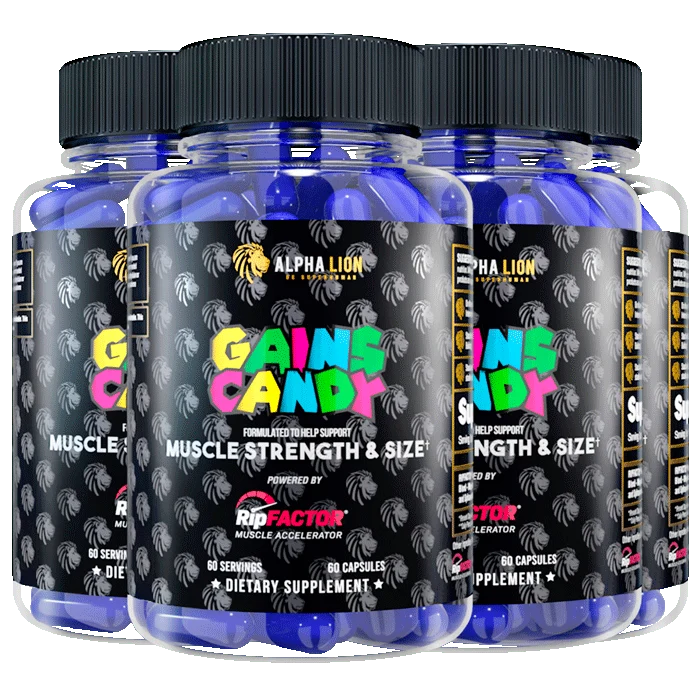 GAINS CANDY™ RIPFACTOR®  - Increase Muscle Strength & Size† - Image 9