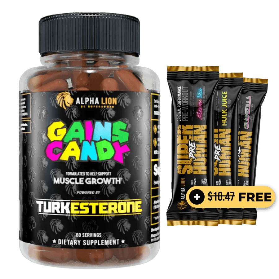 GAINS CANDY™ TURKESTERONE®  - More Muscle Strength and Size† - Image 11