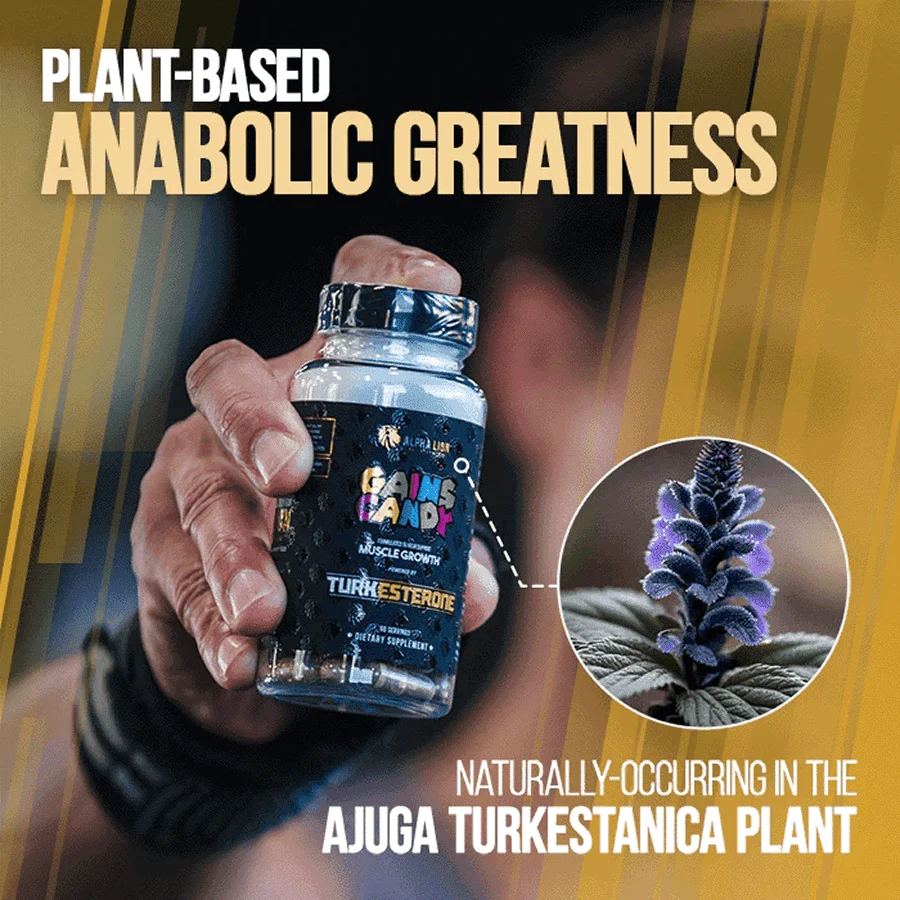 GAINS CANDY™ TURKESTERONE®  - More Muscle Strength and Size† - Image 9