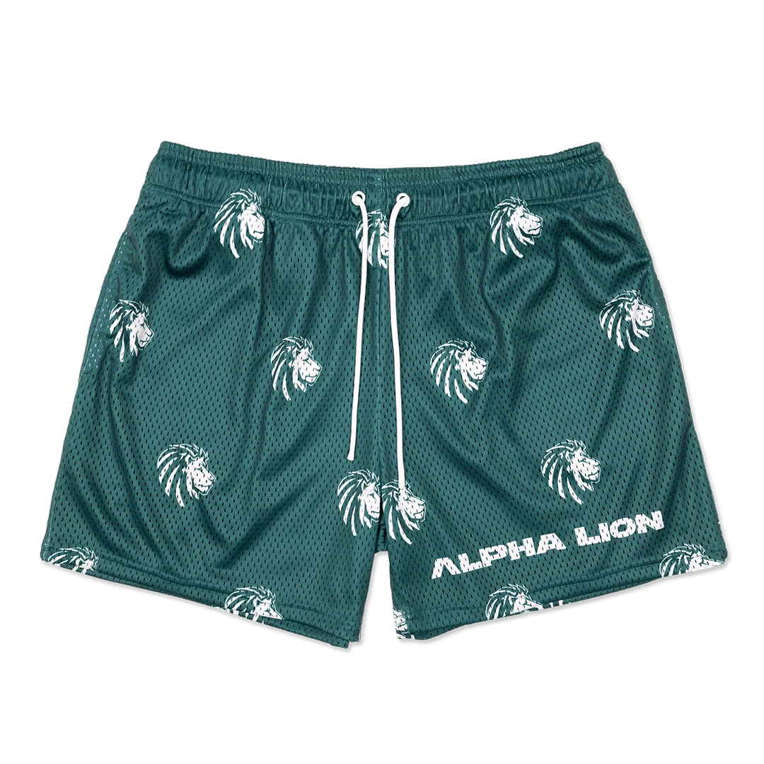 Legacy Mesh Shorts | "Lion Echo" - Image 10