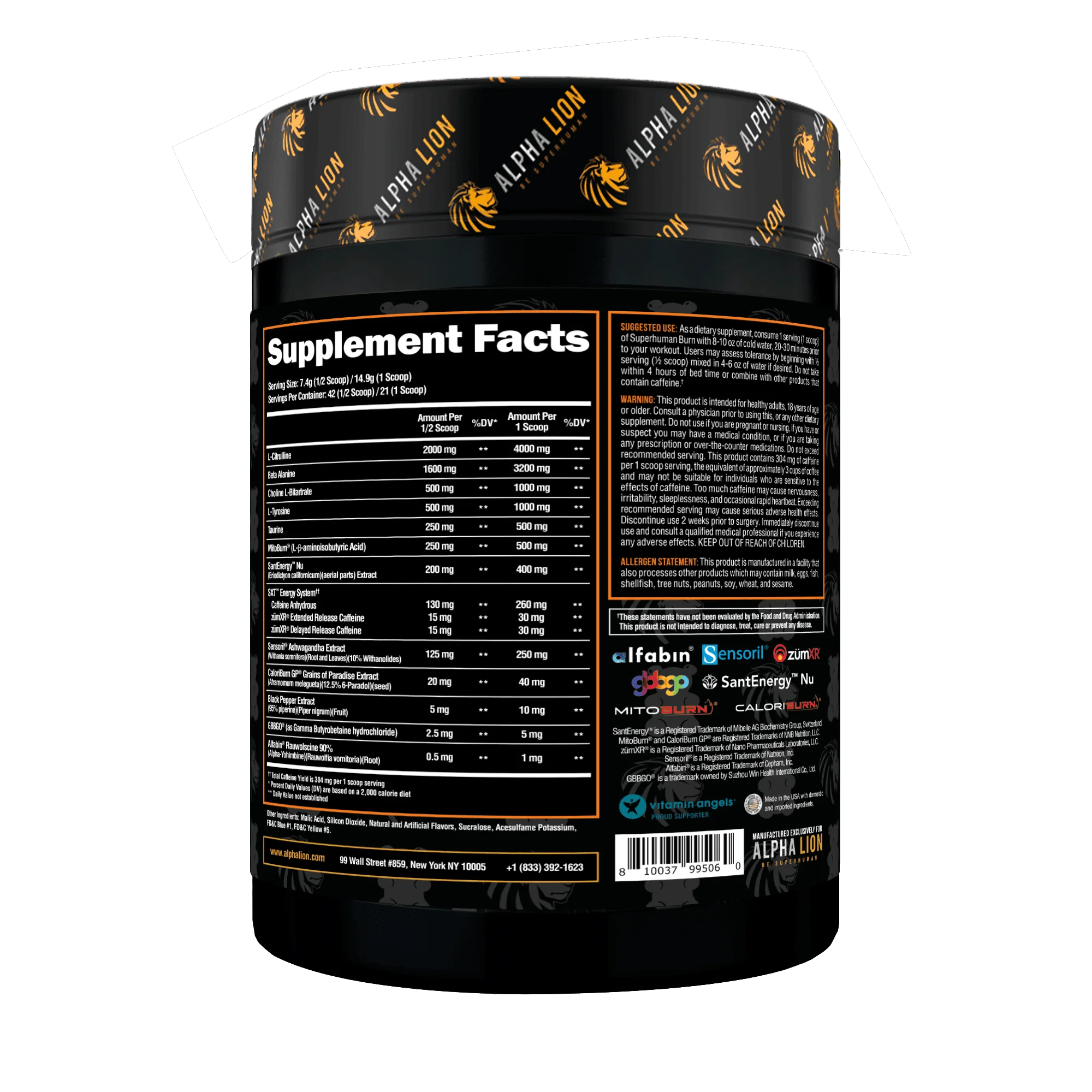 SUPERHUMAN® BURN - 2 in 1 Fat Burning Pre-Workout† - Image 4