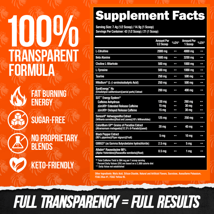 SUPERHUMAN® BURN - 2 in 1 Fat Burning Pre-Workout† - Image 9