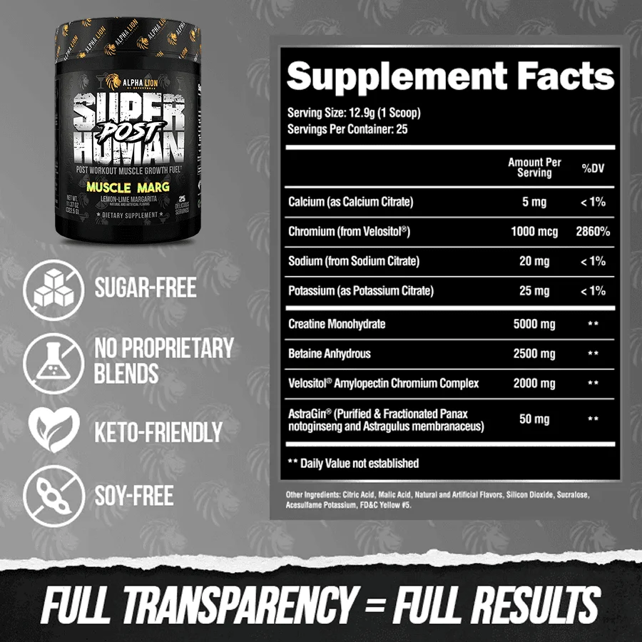 SUPERHUMAN MUSCLE STACK - Post, Sleep & Muscle - Image 3