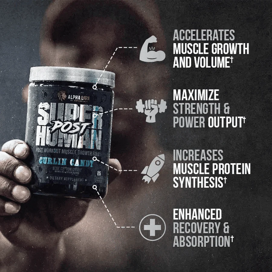 SUPERHUMAN® POST - Post Workout Muscle Builder† - Image 4