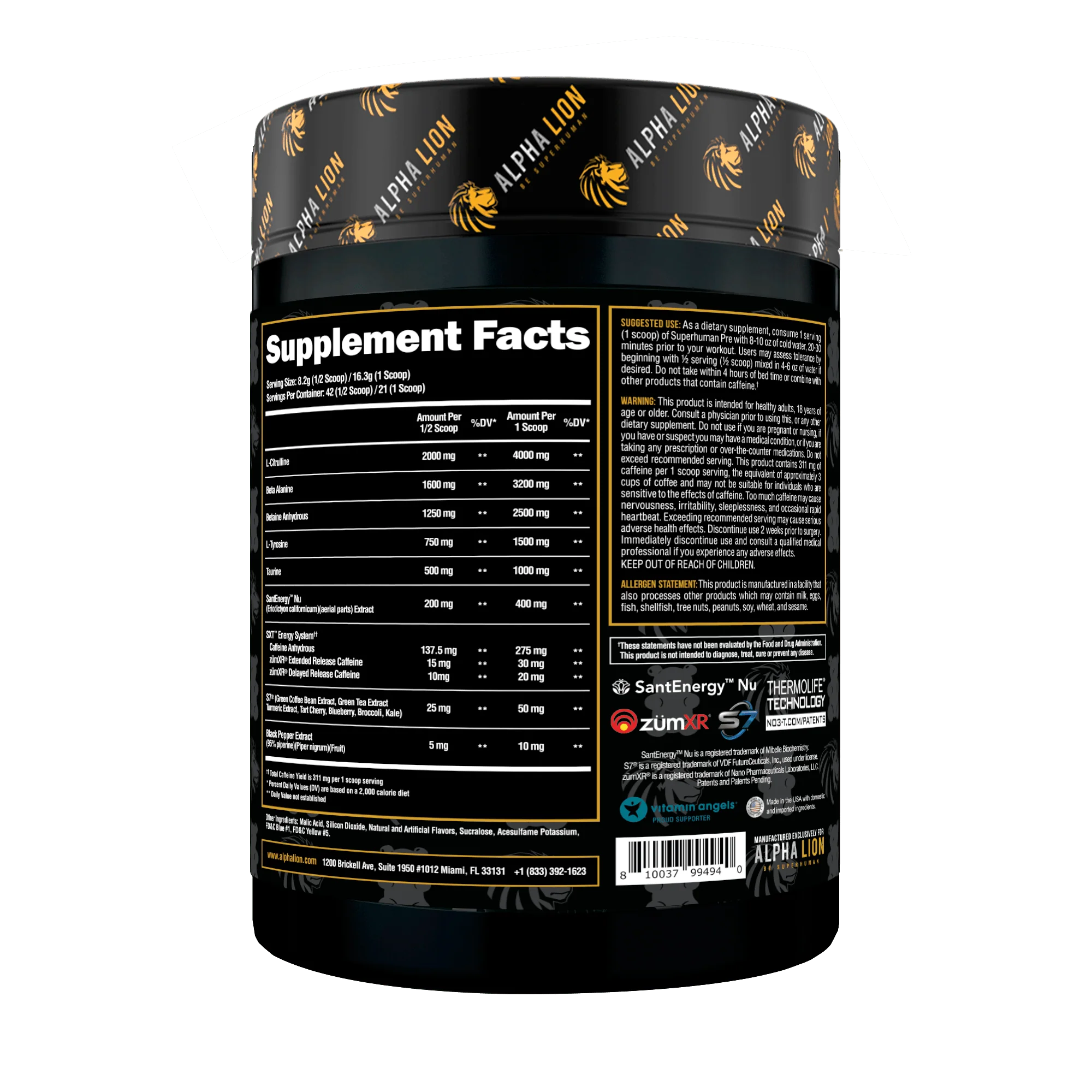 SUPERHUMAN® PRE-WORKOUT - Original Performance Pre-Workout† - Image 4