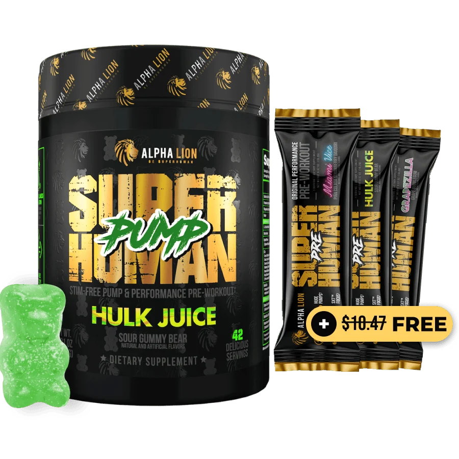 SUPERHUMAN PUMP - Stim Free Pre Workout - Image 13