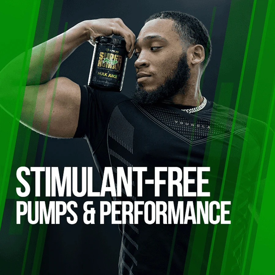 SUPERHUMAN PUMP - Stim Free Pre Workout - Image 5