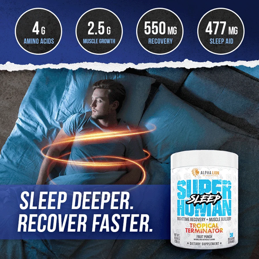 SUPERHUMAN SLEEP - PM Sleep Aid and Fat Burner† - Image 5
